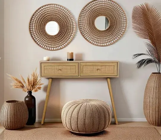 Konsola w stylu boho 