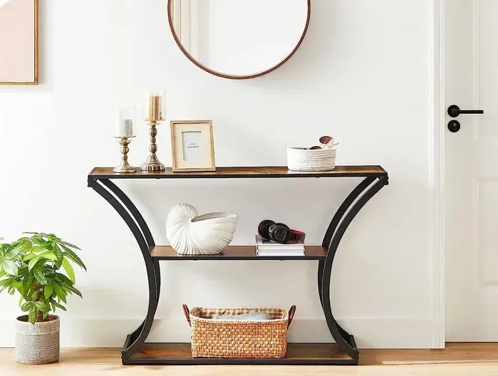 Konsola w stylu rustykalntym 