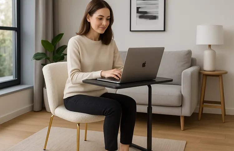 Stolik pod laptopa jako idealny prezent dla kobiety 