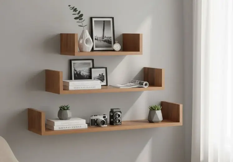 Półka w  kolorze dąb artisan 